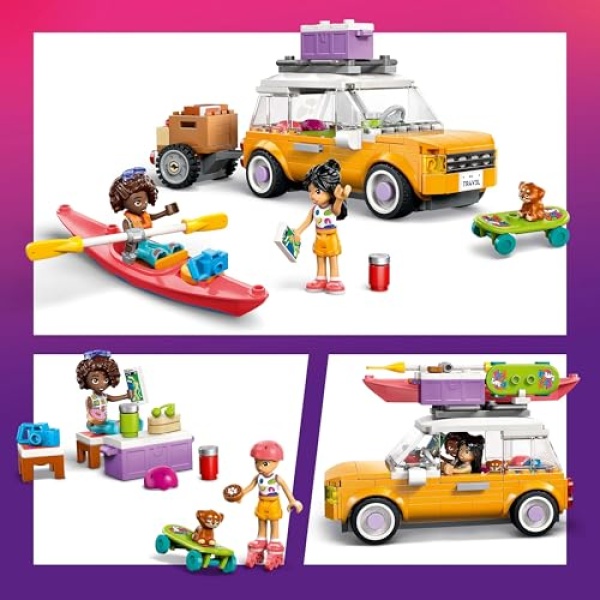 LEGO Friends Friendship Road-Trip Travel Car Toy Set 42659 - Image 5