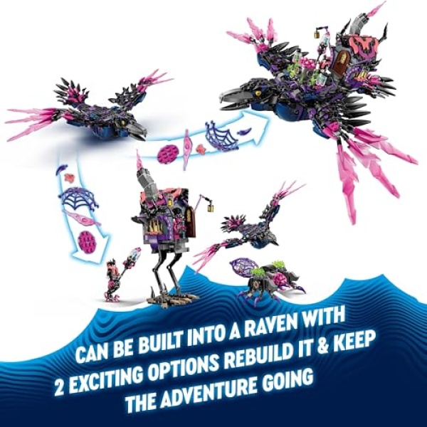 LEGO DREAMZzz The Never Witch's Midnight Raven Toy Set 71478 - Image 2