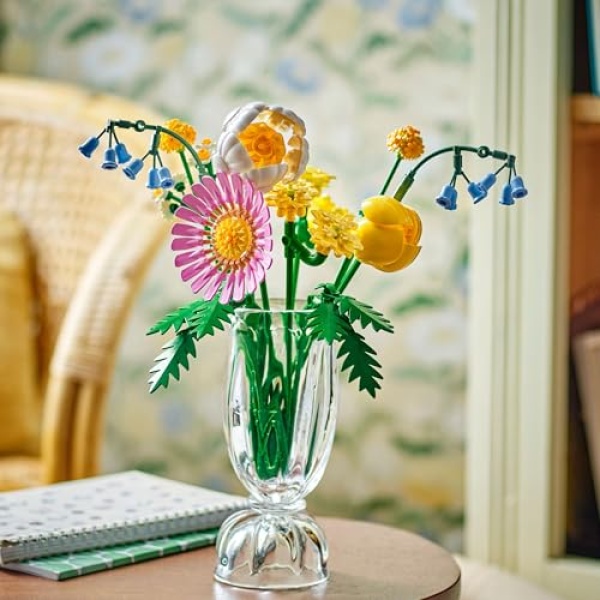 LEGO Botanicals Petite Sunny Bouquet, Toy Flowers Set 10347 - Image 5