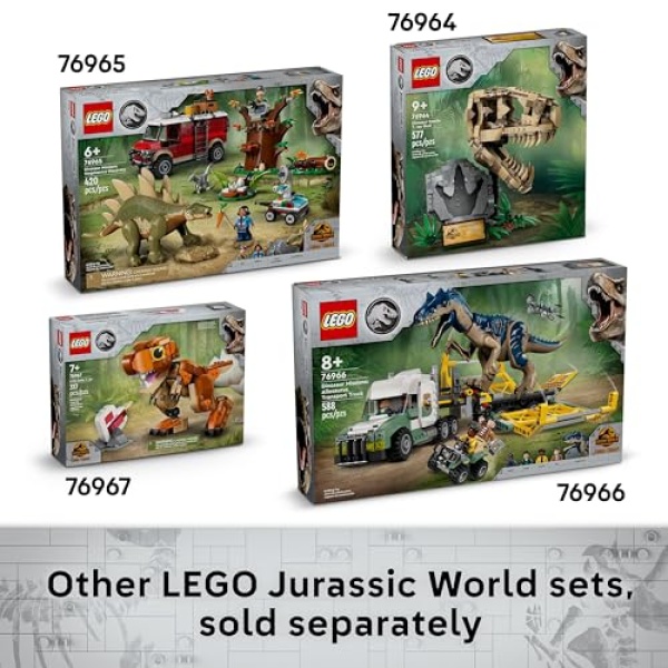 LEGO Jurassic World Dinosaur Fossil: Triceratops Skull 76969 - Image 7