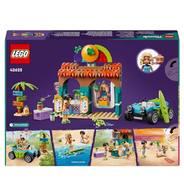 LEGO Friends Beach Smoothie Stand Play Food Toy Set 42625 - Image 9