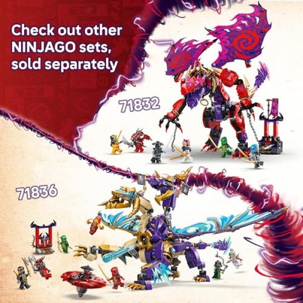 LEGO NINJAGO Arc Dragon of Focus Ninja Building Toy 71836 - Image 6