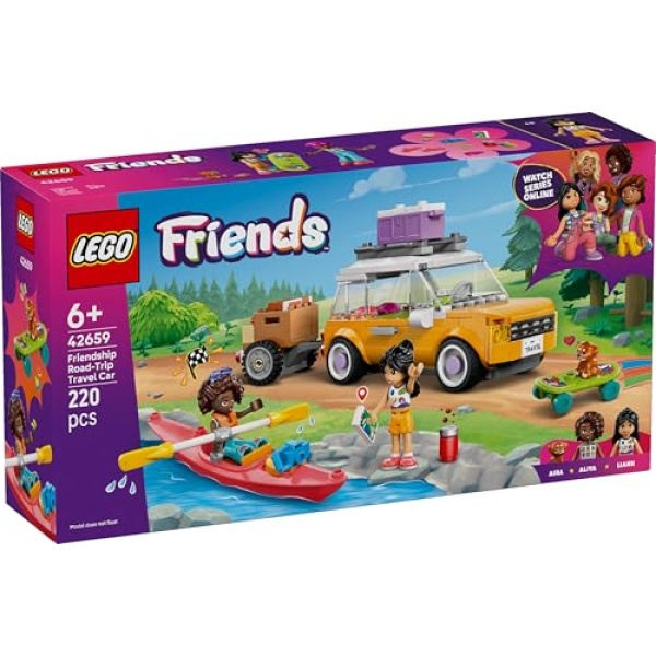 LEGO Friends Friendship Road-Trip Travel Car Toy Set 42659 - Image 7