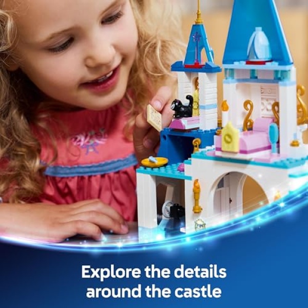 LEGO Disney Princess Cinderella Castle, Horse Carriage 43275 - Image 2