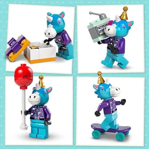 LEGO Animal Crossing Julian's Birthday Party Toy Set 77046 - Image 4