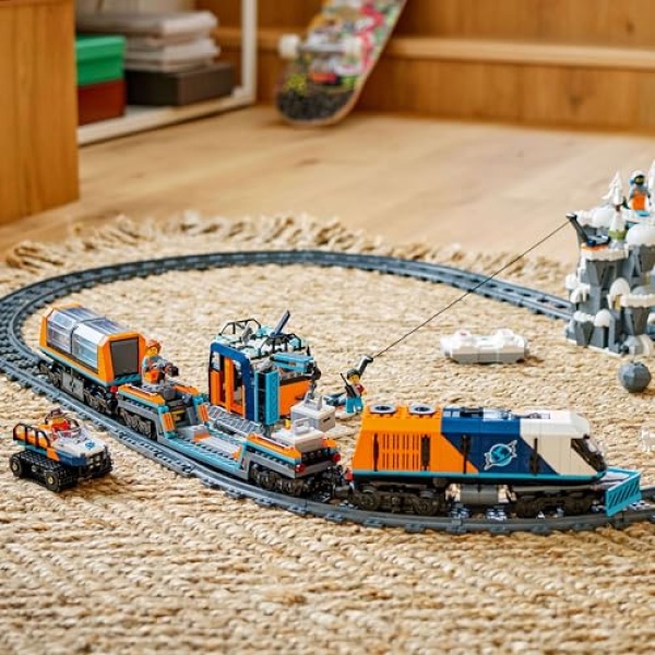 LEGO City Explorers' Arctic Polar Express Train Set 60470 - Image 3