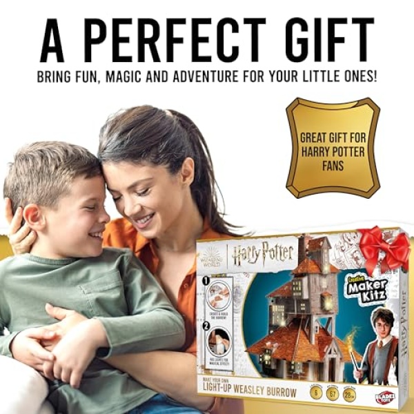Harry Potter Make Your Own Light Up Weasley Burrow - Image 5