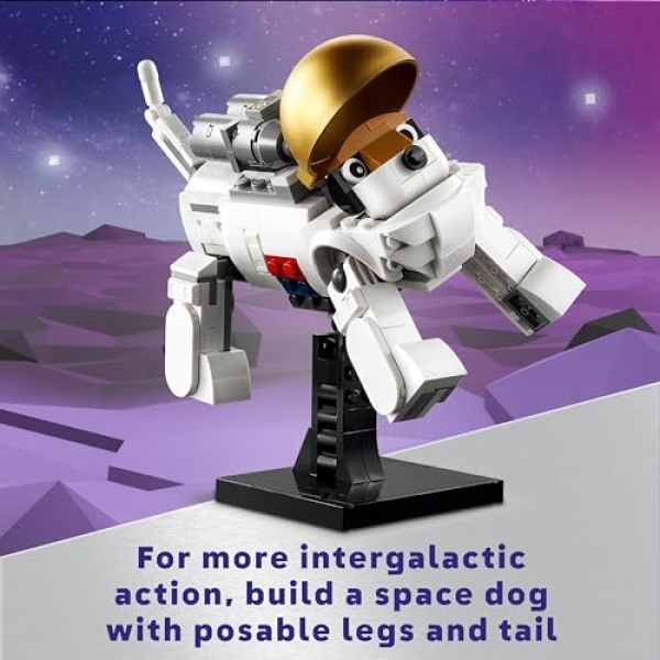 LEGO Creator 3in1 Space Astronaut Figure Toy with Dog 31152 - Image 6