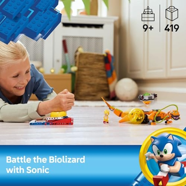 LEGO Sonic the Hedgehog Super Shadow vs. Biolizard Set 77003