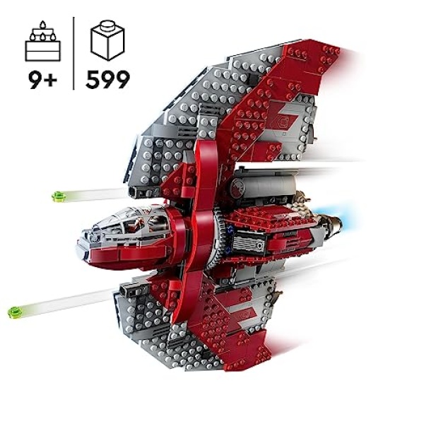 LEGO Star Wars Ahsoka Tano's T-6 Jedi Shuttle Set 75362 - Image 2