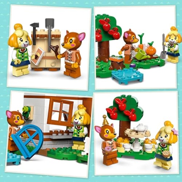 LEGO Animal Crossing Isabelle's House Visit Toy Set 77049 - Image 5