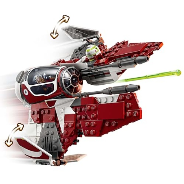 LEGO Star Wars Ahsoka's Jedi Interceptor Building Toy 75401 - Image 4