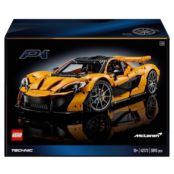 LEGO Technic McLaren P1 Model Car Set for Adults 42172 - Image 7