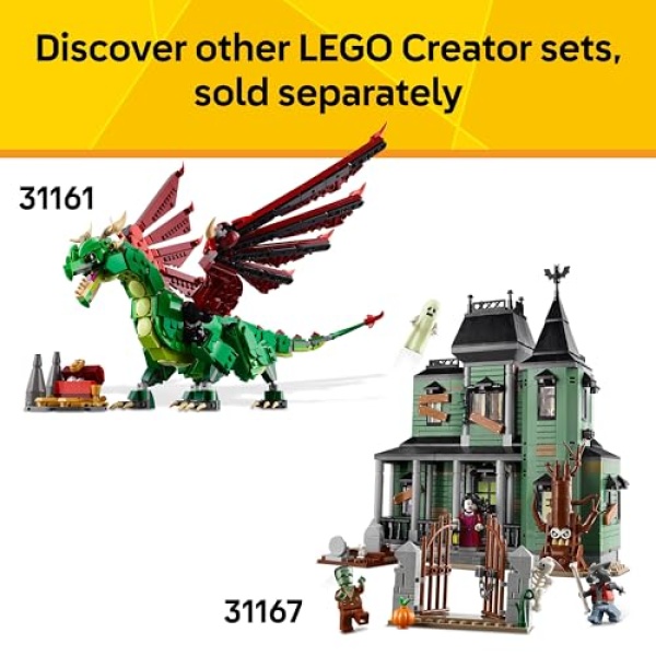 LEGO Creator 3in1 Medieval Horse Knight Castle Toy 31168 - Image 7