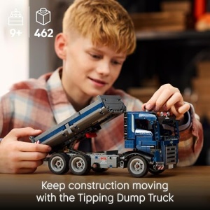 LEGO Technic Tipping Dump Truck Construction Toy Set 42203