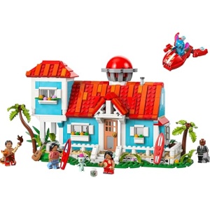 LEGO Disney Lilo and Stitch Beach House Building Toy 43268