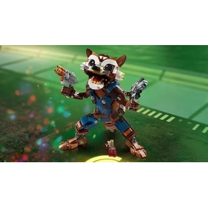 LEGO Marvel Rocket & Baby Groot Buildable Toy Figures 76282