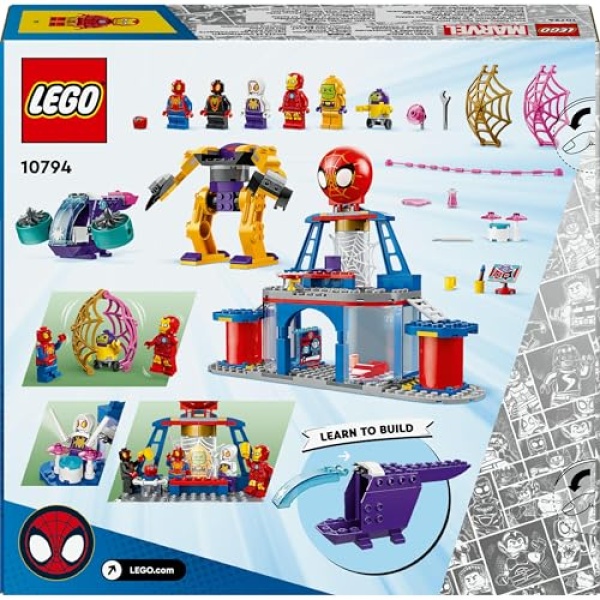 LEGO Marvel Spidey & Friends Web Spinner Headquarters 10794 - Image 8