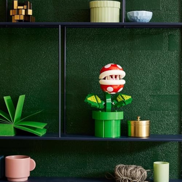 LEGO Super Mario Piranha Plant Figure Set for Adults 71426 - Image 2