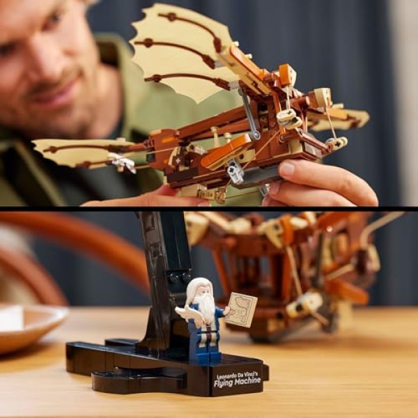 LEGO Icons Leonardo da Vinci's Flying Machine Set 10363 - Image 4
