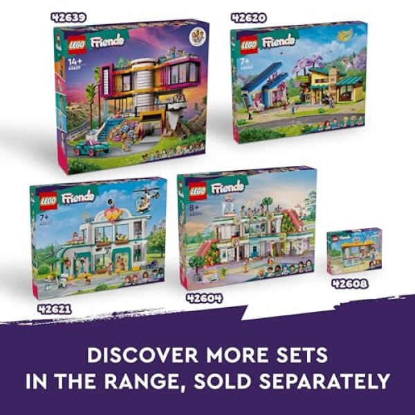 LEGO Friends Olly and Paisley's Family Houses Toy Set 42620 - Image 8