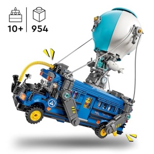 LEGO Fortnite Battle Bus Toy Set with 9 Characters 77073