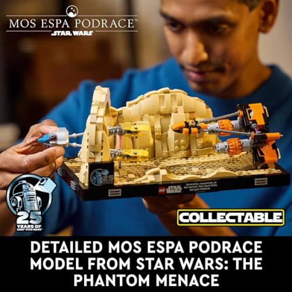 LEGO Star Wars Mos Espa Podrace Diorama Set for Adults 75380 - Image 2
