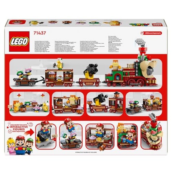 LEGO Super Mario The Bowser Express Train Playset 71437 - Image 8