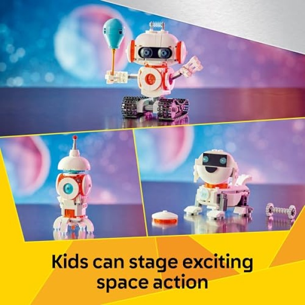 LEGO Creator 3in1 Space Robot Toy, Kids' Building Set 31164 - Image 3