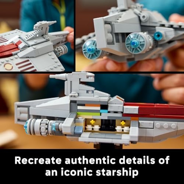 LEGO Star Wars Acclamator-Class Assault Ship Model Set 75404 - Image 3