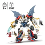 LEGO NINJAGO 4in1 Zane's Ultra Combiner Mech Ninja Toy 71834