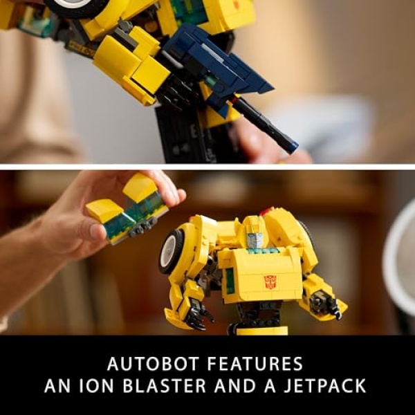 LEGO Icons Transformers Bumblebee Model Set for Adults 10338 - Image 3