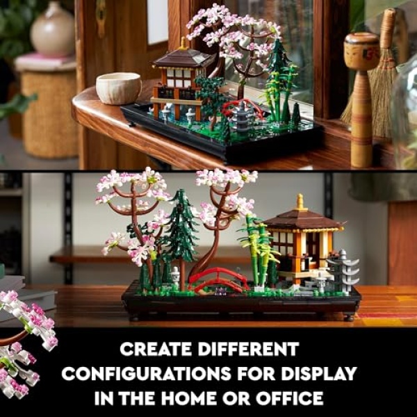 LEGO Icons Tranquil Garden Botanical Set with Flowers 10315 - Image 5