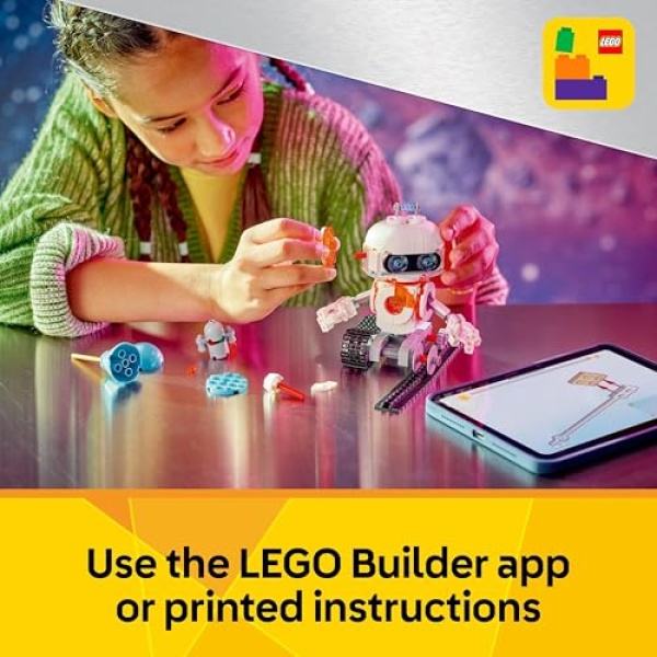 LEGO Creator 3in1 Space Robot Toy, Kids' Building Set 31164 - Image 6