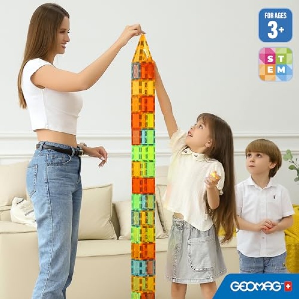 Geomag Magnetic Tiles Gems 32 pieces - Image 5