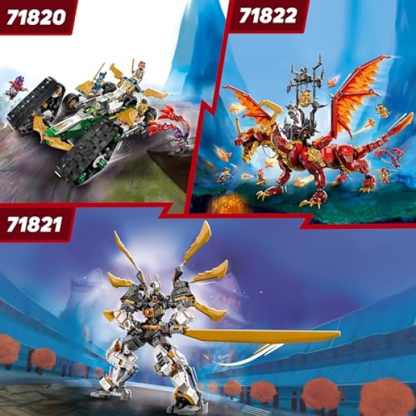 LEGO NINJAGO Zane's Ice Motorcycle Ninja Toy Set 71816 - Image 6
