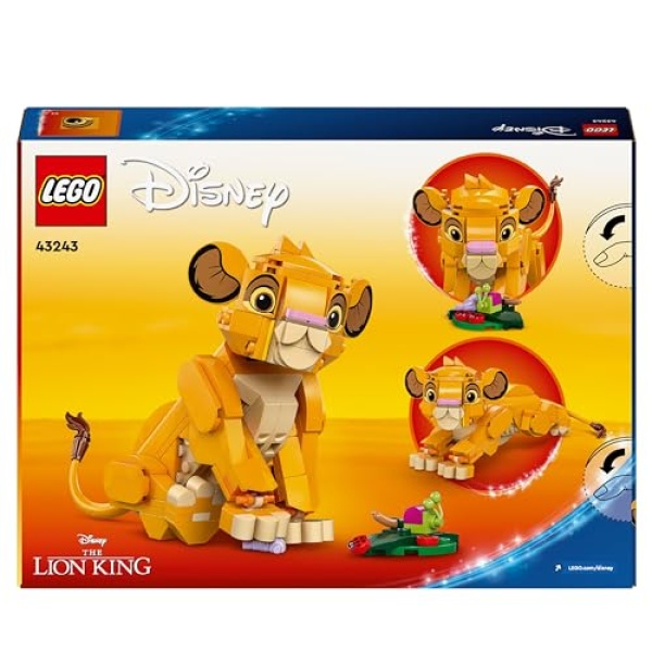 LEGO Disney Simba the Lion King Cub Building Toy 43243 - Image 7