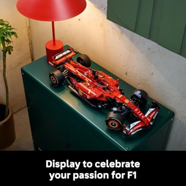 LEGO Technic Ferrari SF-24 F1 Car Model Kit for Adults 42207 - Image 6