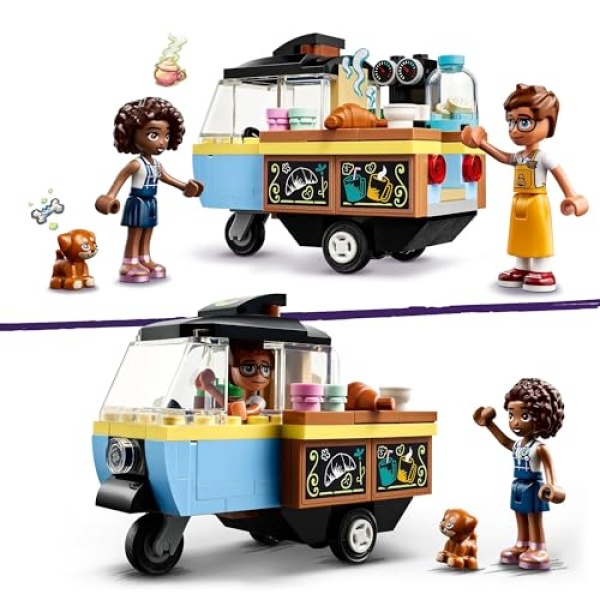 LEGO Friends Mobile Bakery Food Cart Toy Vehicle Set 42606 - Image 2