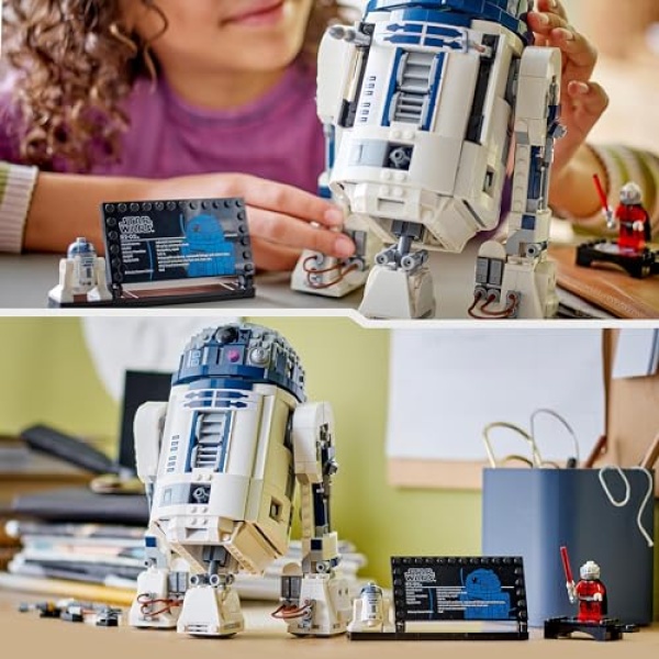 LEGO Star Wars R2-D2 Model, Buildable Toy Droid Figure 75379 - Image 5