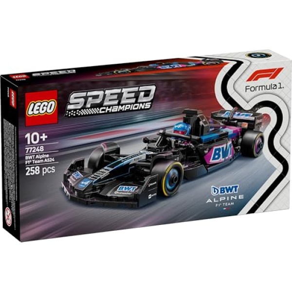 LEGO Speed Champions BWT Alpine F1 Team A524 Race Car 77248 - Image 8