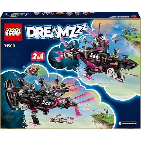 LEGO DREAMZzz 2in1 Nightmare Shark Submarine Toy 71500 - Image 8