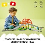 LEGO DUPLO Train Bridge and Tracks Expansion Set Toy 10426