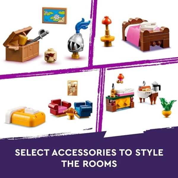 LEGO Friends Castle Bed and Breakfast Mini-Dolls Set 42638 - Image 6