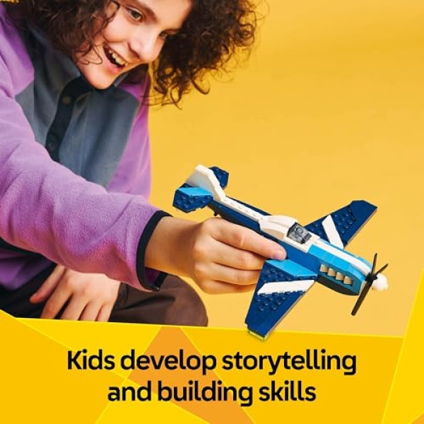 LEGO Creator 3in1 Aircraft: Race Plane Toy for Kids 31160 - Image 6