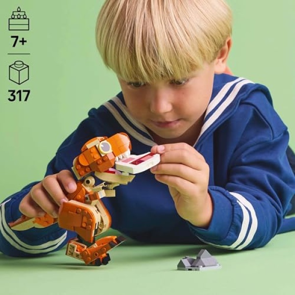 LEGO Jurassic World Little Eatie: T. rex Dinosaur Toy 76967 - Image 2