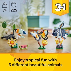 LEGO Creator 3in1 Wild Animals: Tropical Toucan Set 31173