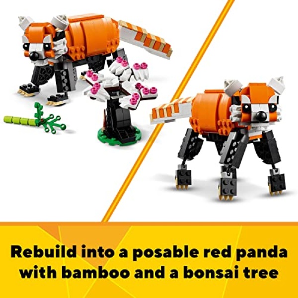 LEGO Creator 3in1 Majestic Tiger Animal Building Toy 31129 - Image 7
