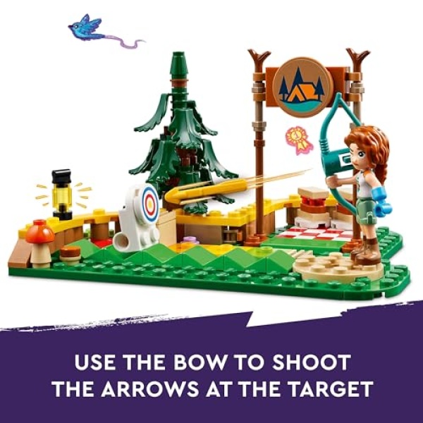 LEGO Friends Adventure Camp Archery Range Building Toy 42622 - Image 2