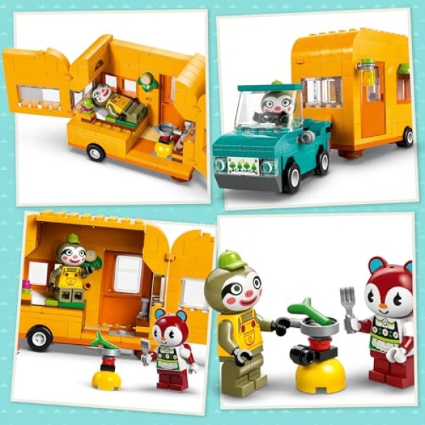 LEGO Animal Crossing Leif's Caravan & Garden Shop Toy 77054 - Image 4